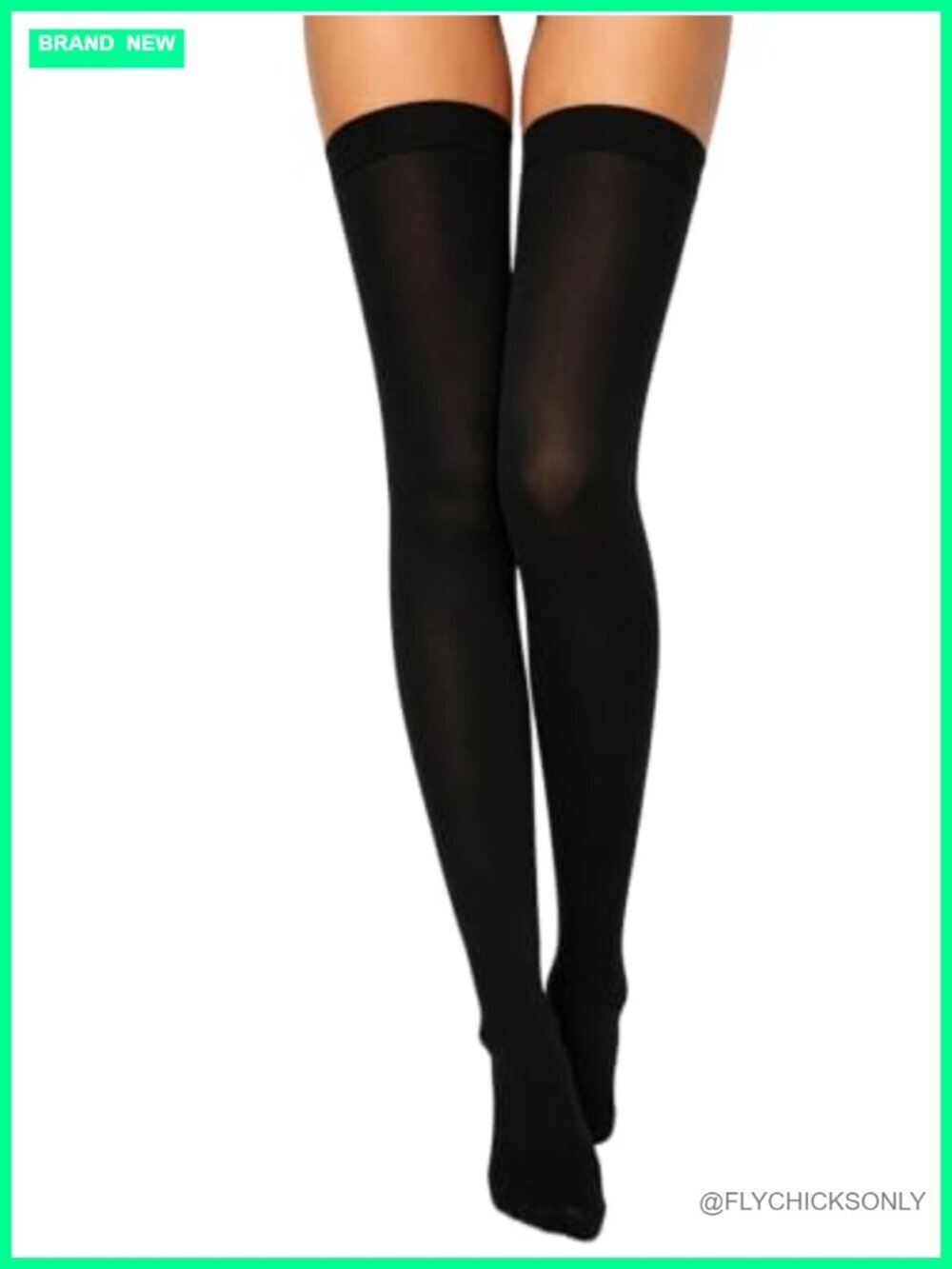 Women's Thigh High Stockings with Silicone Stay Up Band Sheer for Cosplay Party